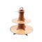 14 in Natural 3 Tier Cardboard Stand Wooden Print CUPCAKE DISPLAY Tower Party